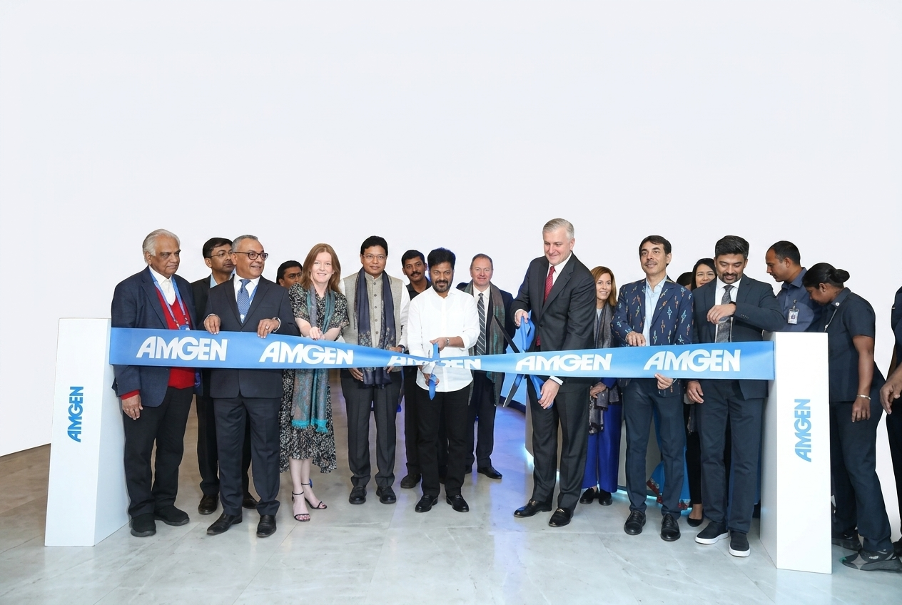 Amgen to Open Science and Innovation Center in Hyderabad’s Genome Valley